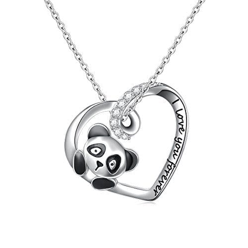 Kawaii milk carton heart silver coloured pendant necklace 18 inch curb chain 