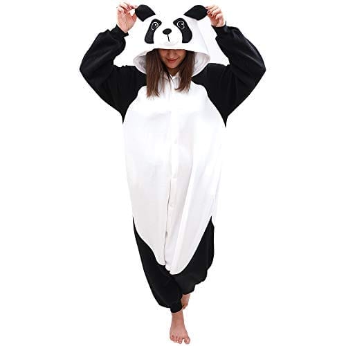 Perceptueel Knooppunt knop Adult Animal Onesie Panda Pajamas- Plush One Piece Costume | Panda Things