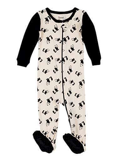 Leveret Kids Pajamas Baby Boys Girls Footed Pajamas Sleeper 100% Cotton Size 6-12 Months-5 Toddler 