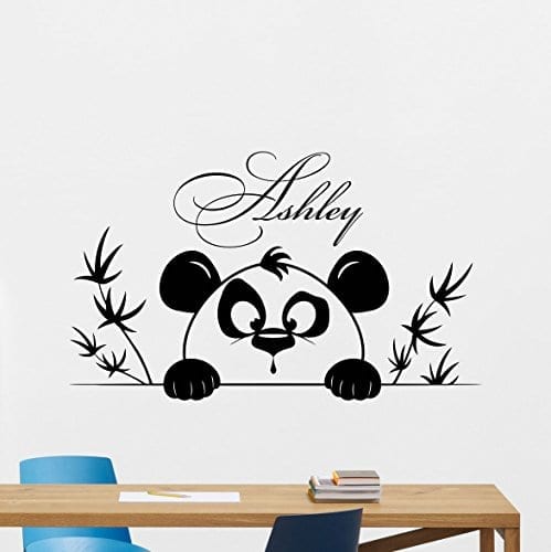 Personalized Name Wall Sticker Boys Girls Name Decal Kids Room Decoration Vinyl 