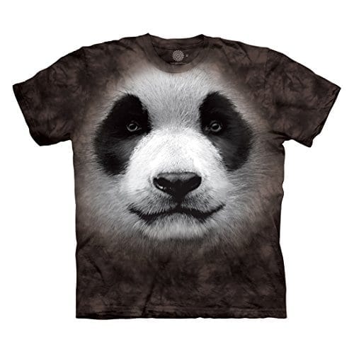 Panda Head Animals T Shirt Child Unisex The Mountain 